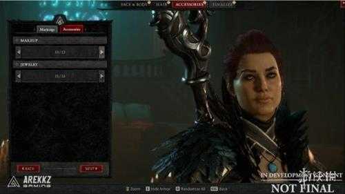 《暗黑破坏神4》测试玩家曝光野蛮人 法师捏人画面!