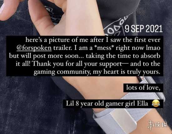 《Forspoken》女主角看到游戏首个预告 激动得哭了!