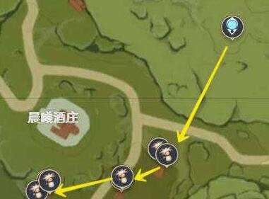 3.8可莉突破材料慕风蘑菇采集路线推荐？