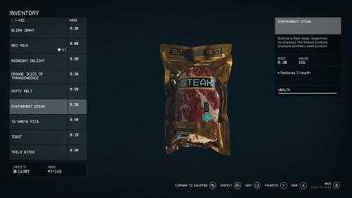 《星空》公布游戏内4种食物:快来品尝外星昆虫!