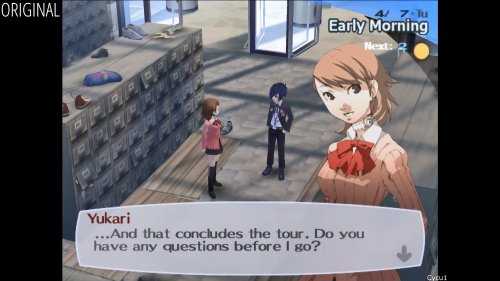 《女神异闻录3RE》对比原版视频:视效帧率全面优化