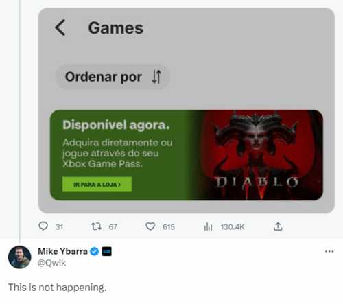 暴雪总裁回应《暗黑4》进XGP:这不会发生