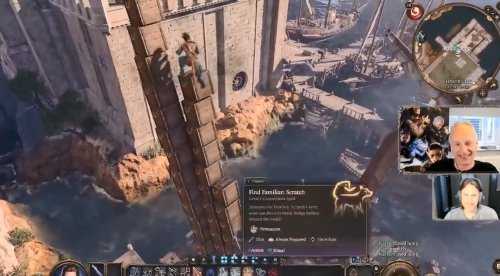 知名DM玩《博德之门3》秀操作:踩45个箱子越过城墙