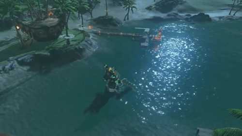 发售半年还有新活儿！网友在《塞尔达传说：王国之泪》中造出哥斯拉