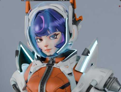 角色未上线模型已做好:《守望先锋2》新角色同人3D模型鉴赏