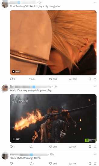 TGA询问玩家心中年度最佳游戏:《黑神话》呼声最高